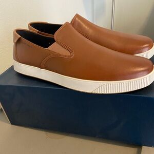 Cole Haan Men's Tan Slip-On Loafers